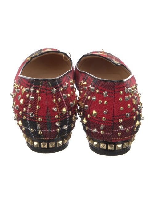 Charlotte Olympia Printed Studded Accents Loafers