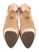 Charlotte Olympia Suede Cutout Accent Pumps