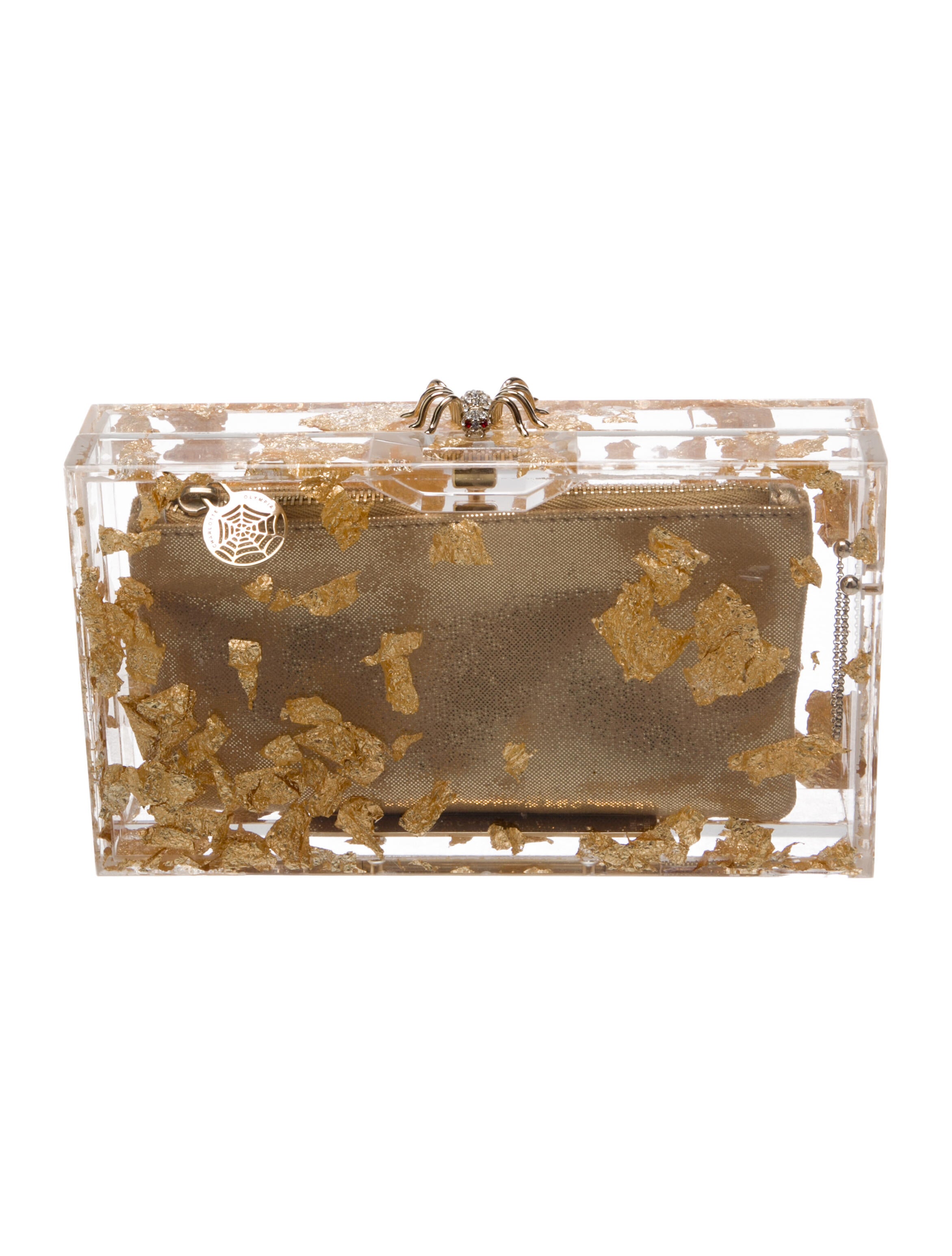 Charlotte Olympia Acrylic Clutch
