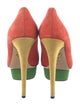 Charlotte Olympia Suede Pumps