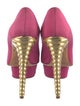 Charlotte Olympia Satin Pumps