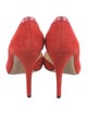 Charlotte Olympia Suede D'Orsay Pumps