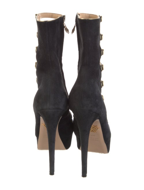 Charlotte Olympia Suede Pumps