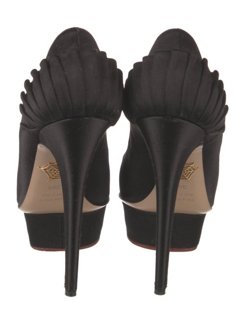 Charlotte Olympia Satin Pumps