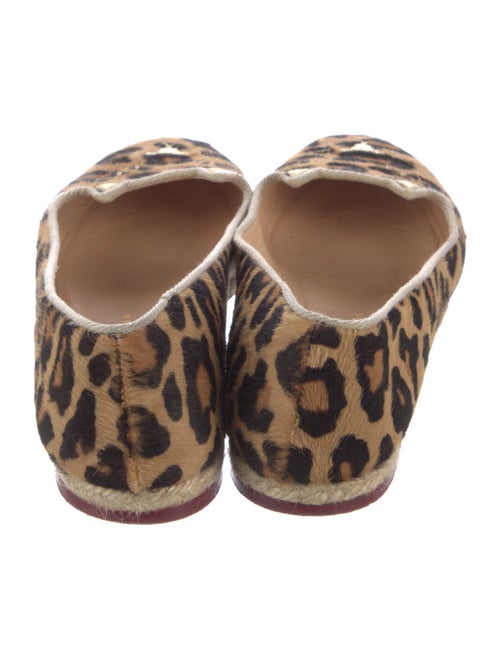 Charlotte Olympia Ponyhair Animal Print Espadrilles