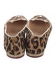 Charlotte Olympia Ponyhair Animal Print Espadrilles