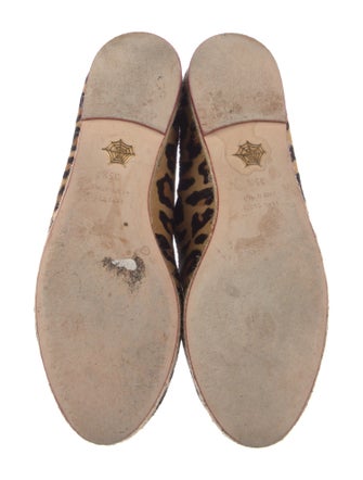 Charlotte Olympia Ponyhair Animal Print Espadrilles