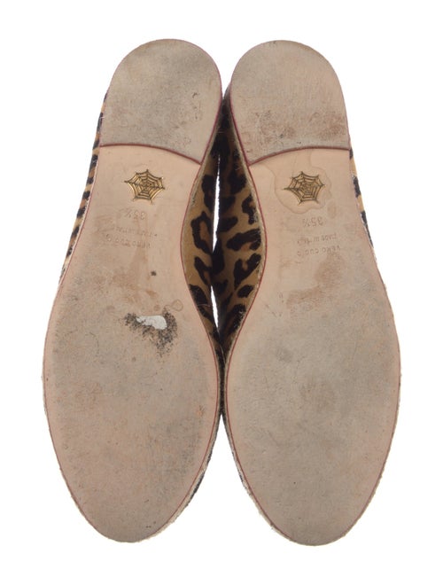 Charlotte Olympia Ponyhair Animal Print Espadrilles