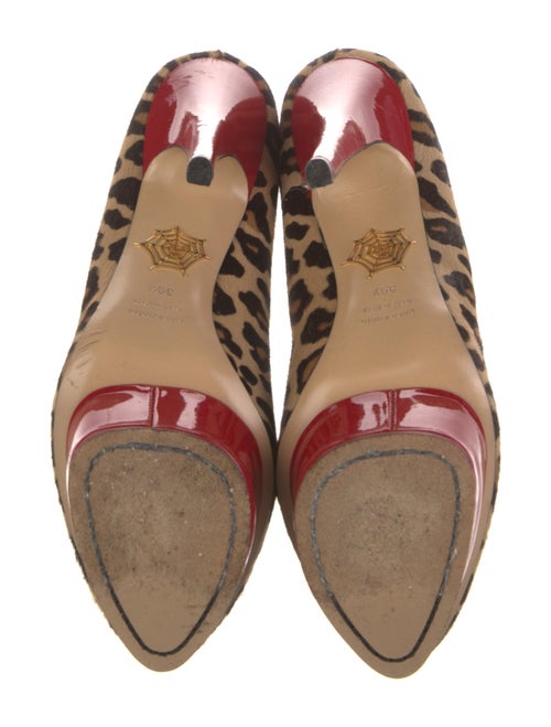 Charlotte Olympia Ponyhair Animal Print Pumps