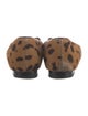 Charlotte Olympia Ponyhair Animal Print Loafers