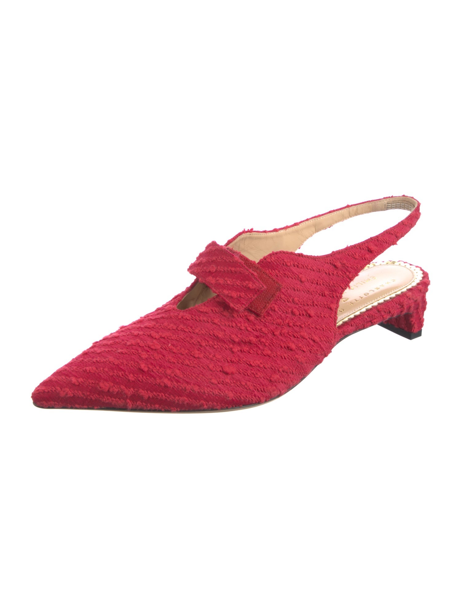 Charlotte Olympia Slingback Pumps