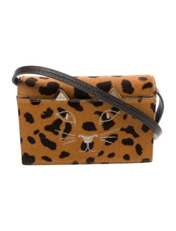 Charlotte Olympia Crossbody Bags Ponyhair Bag