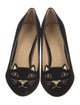 Charlotte Olympia Velvet Embroidered Accent Pumps