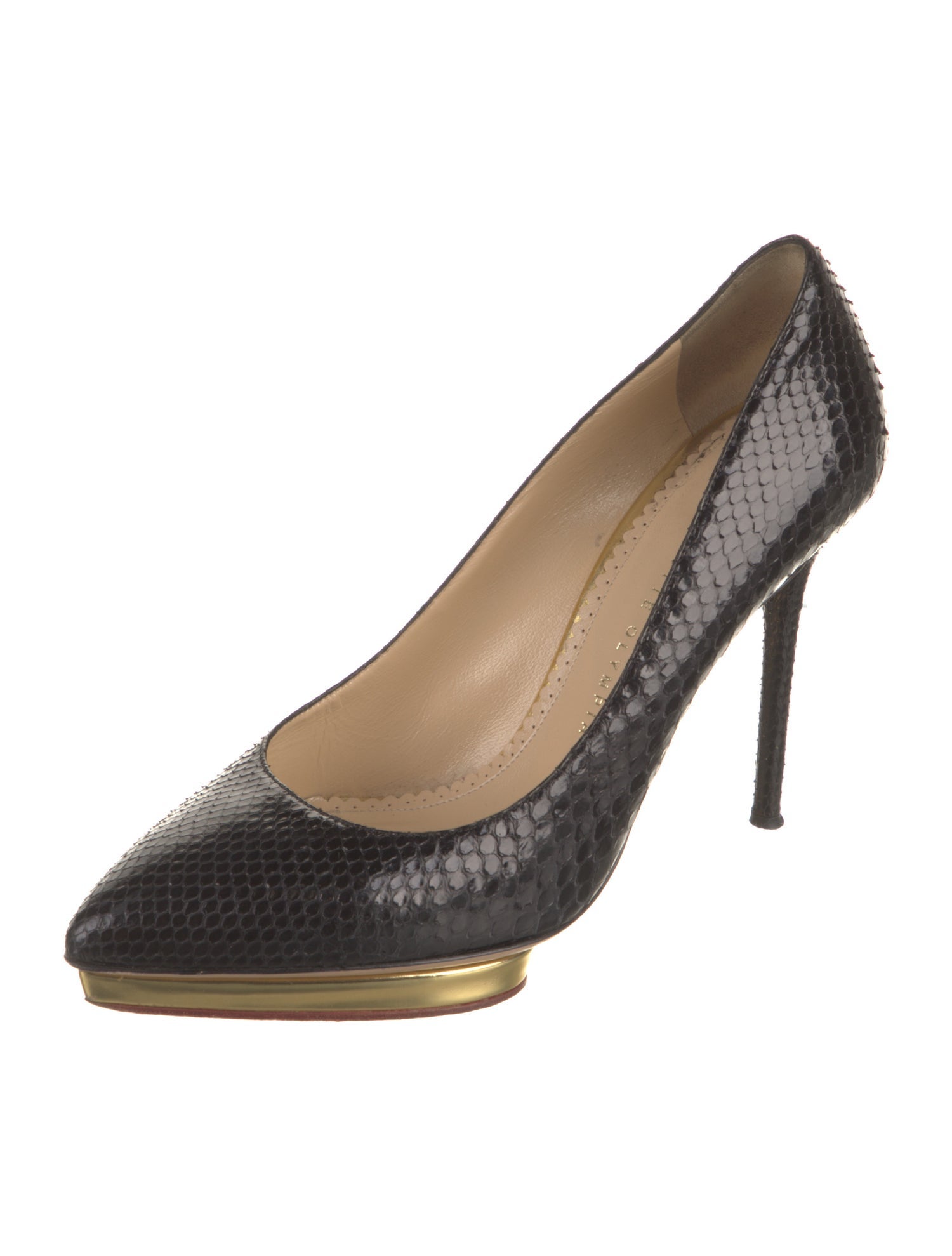 Charlotte Olympia Animal Print Pumps