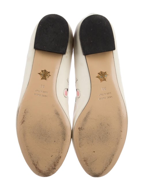 Charlotte Olympia Velvet Printed Loafers