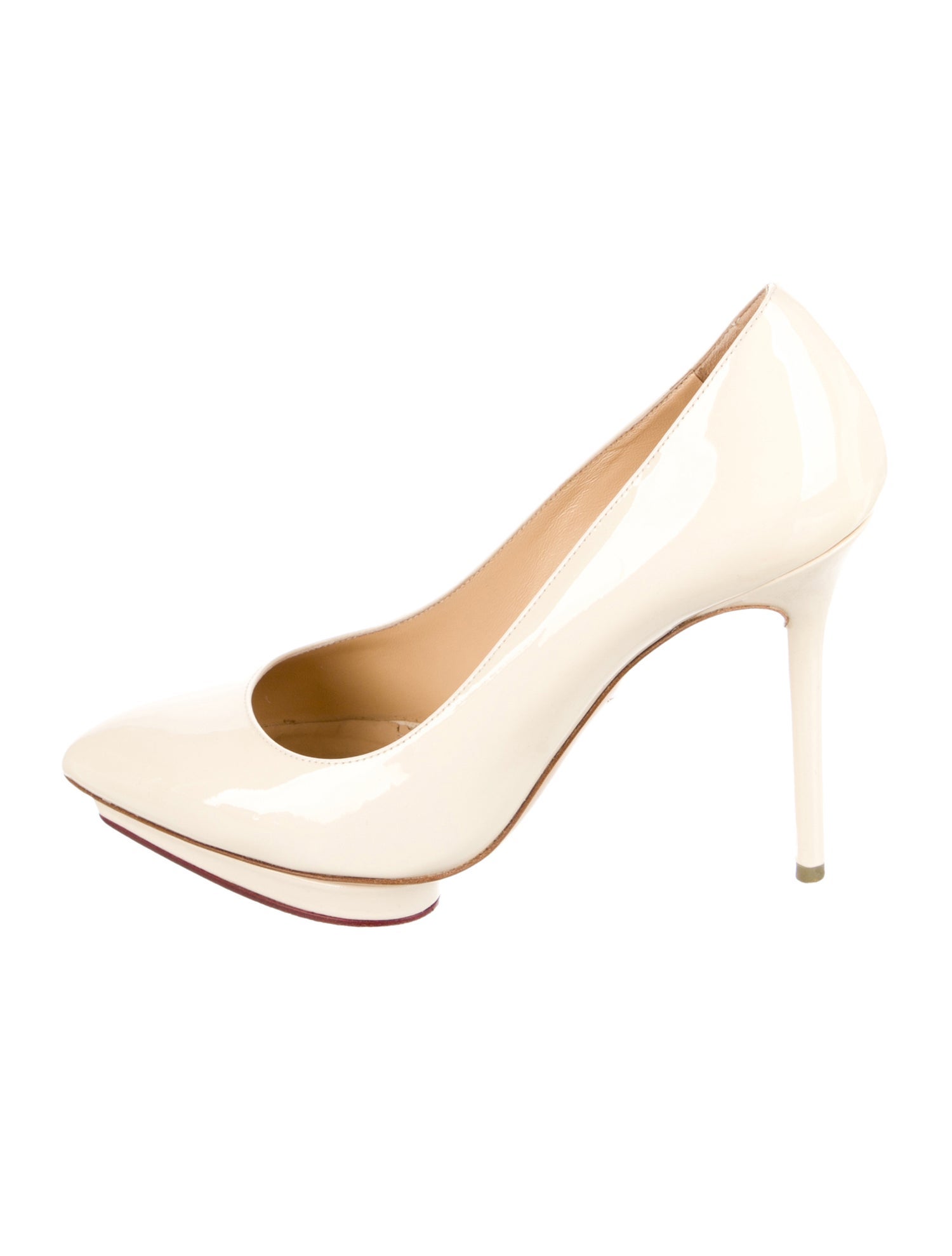 Charlotte Olympia Patent Leather Pumps