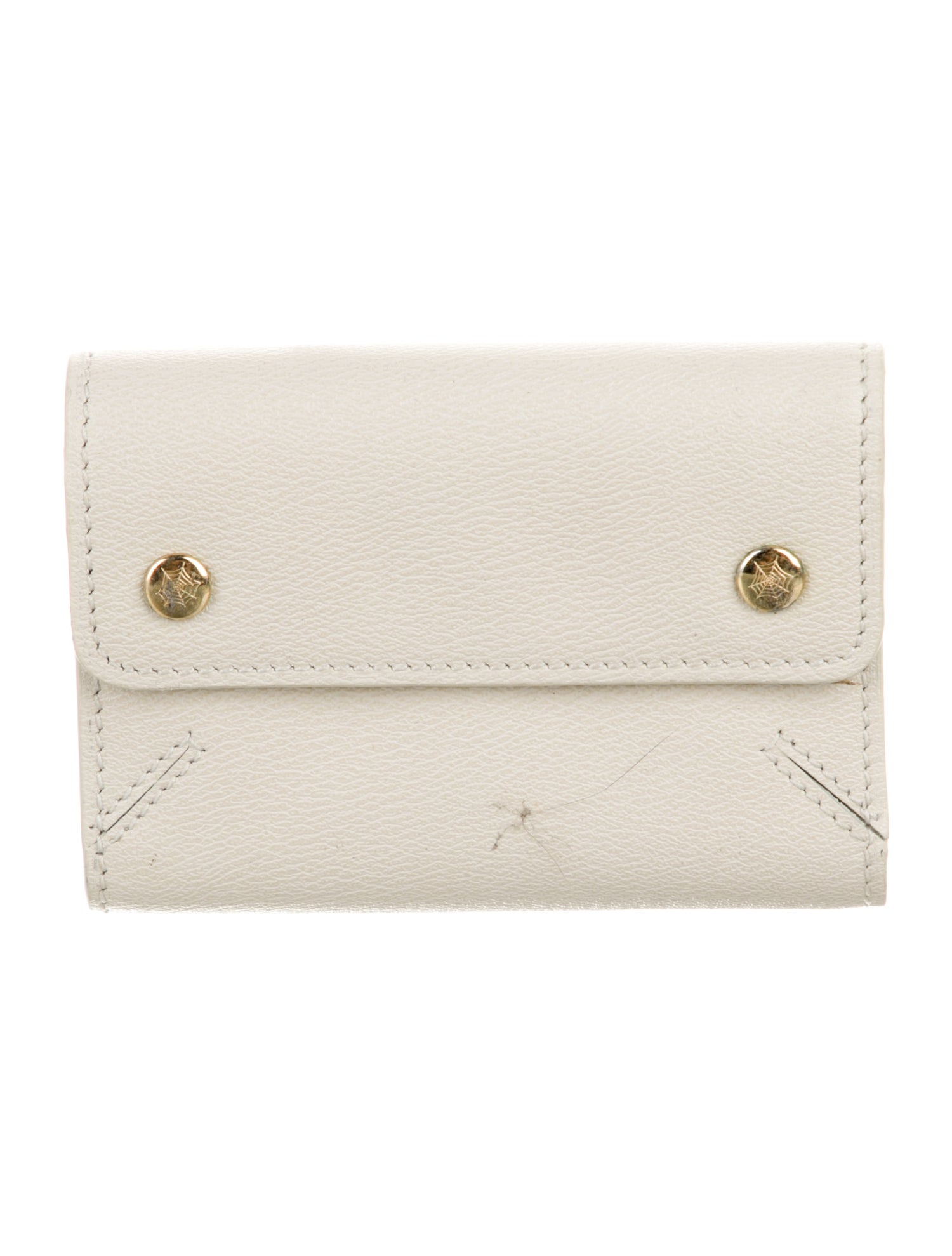 Charlotte Olympia Leather Trifold Wallet