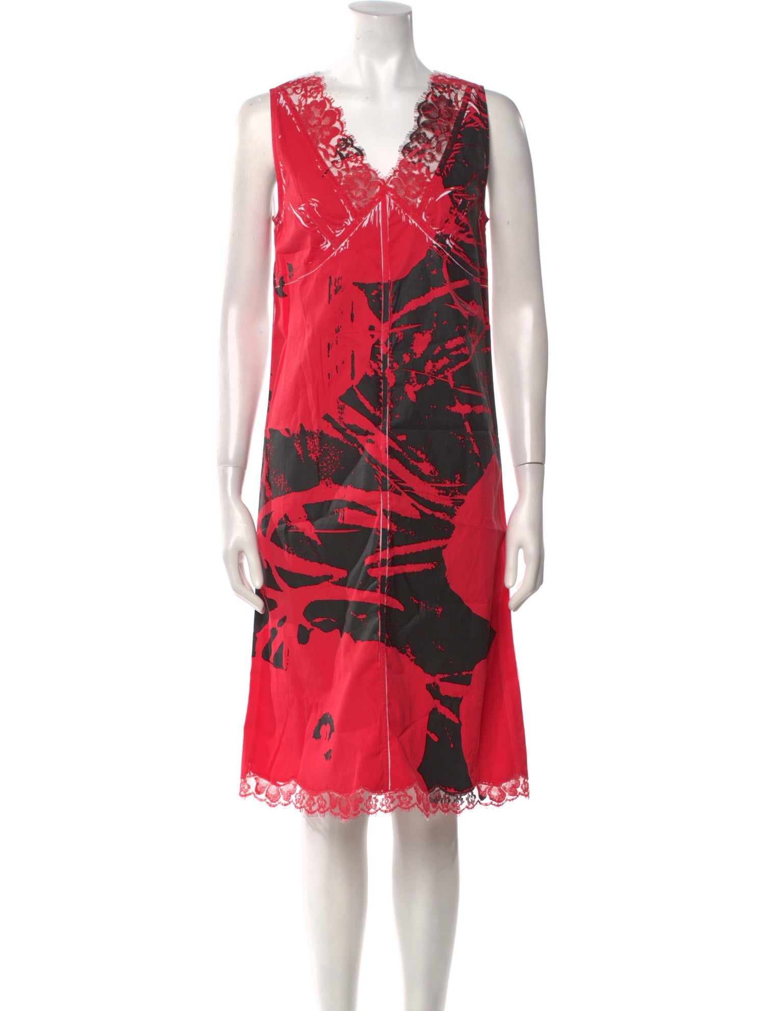 Calvin Klein x Andy Warhol Printed Knee-Length Dress