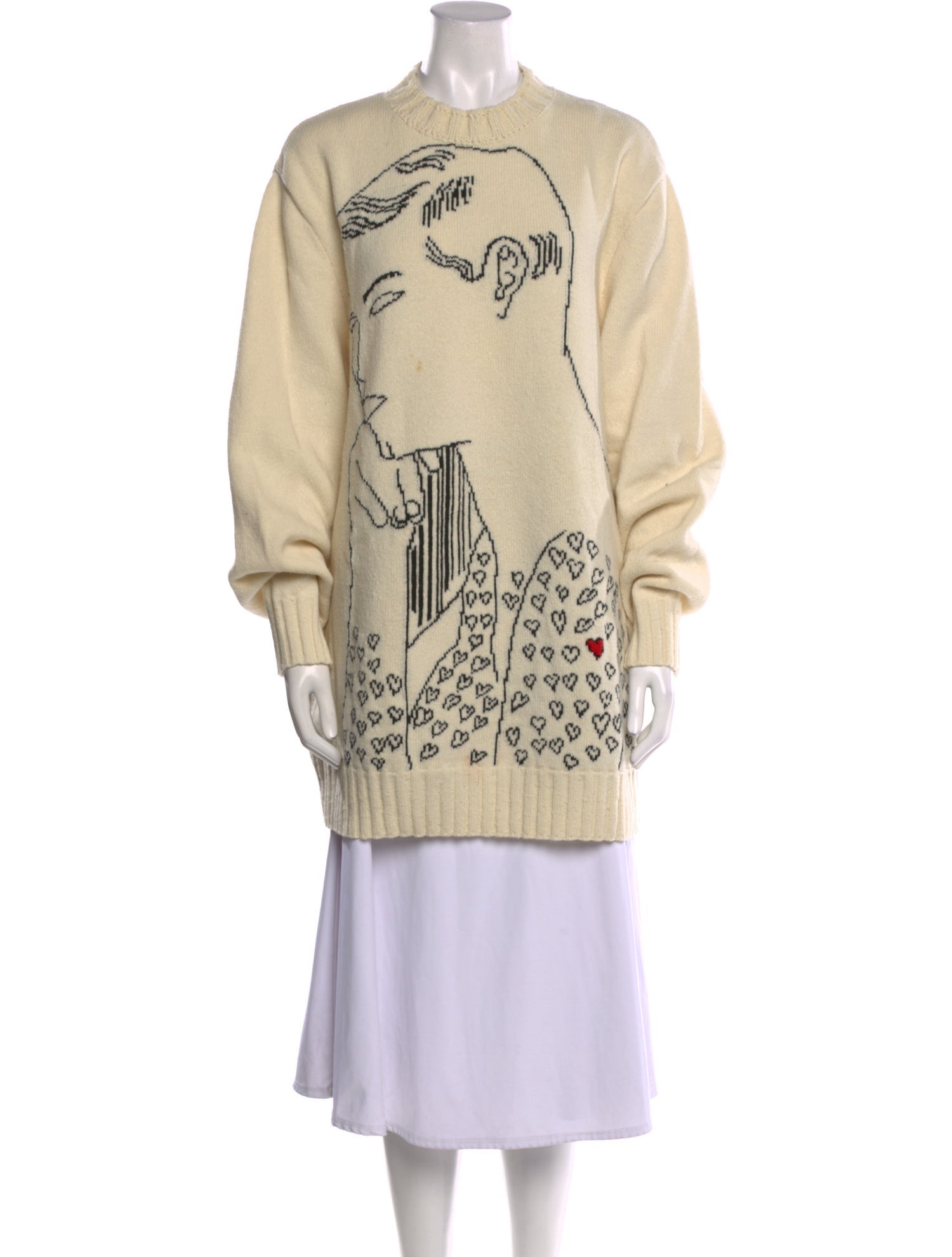 Calvin Klein x Andy Warhol Wool Graphic Print Sweater