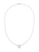 Charles Krypell 18K Diamond Heart Pendant w/ 14K Chain Necklace