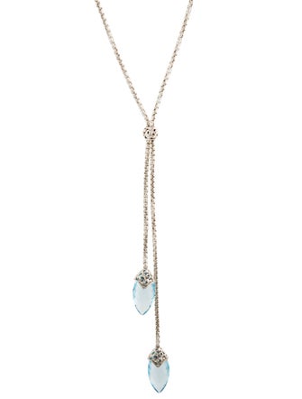 Charles Krypell Topaz Lavalier Necklace