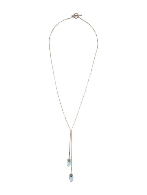 Charles Krypell Topaz Lavalier Necklace