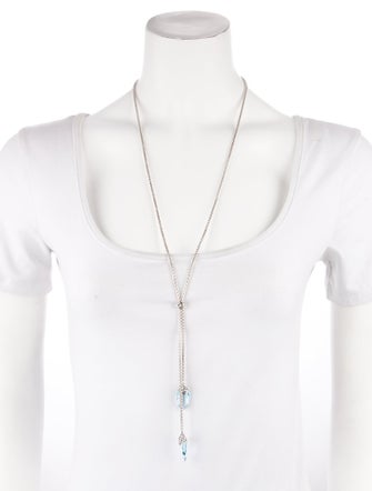 Charles Krypell Topaz Lavalier Necklace