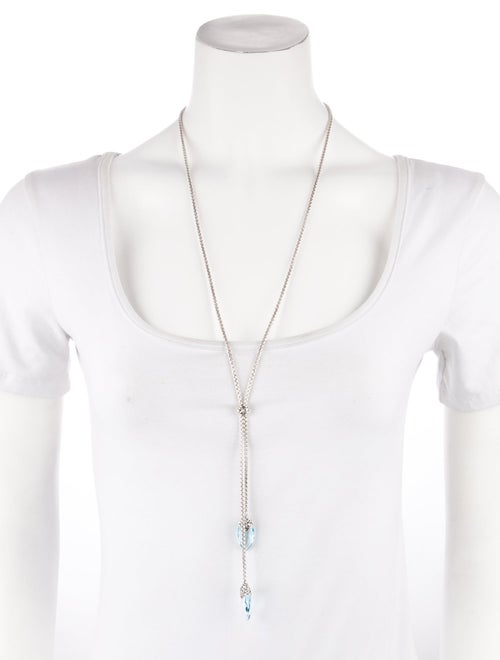 Charles Krypell Topaz Lavalier Necklace