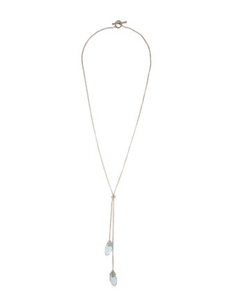 Charles Krypell Topaz Lavalier Necklace