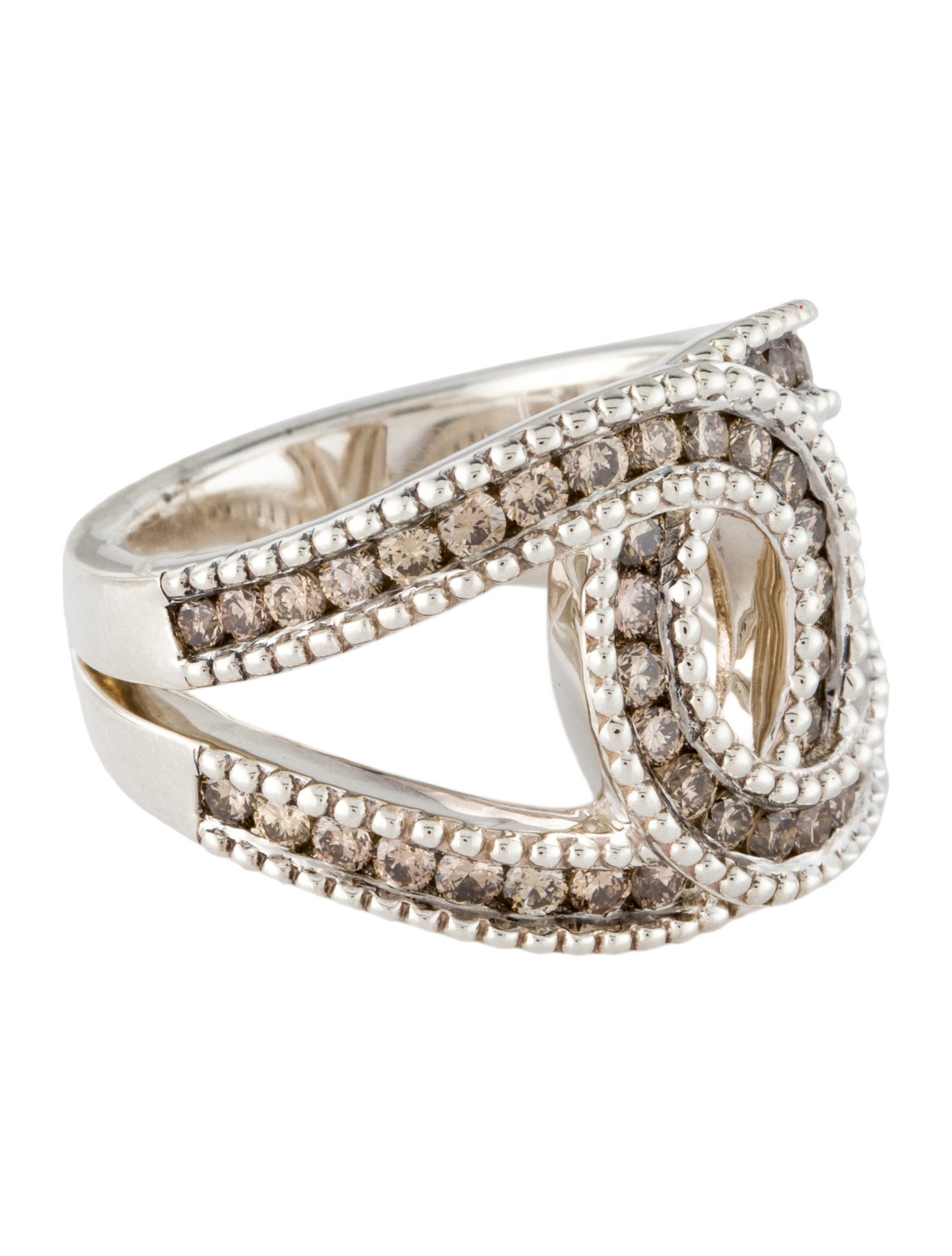 Charles Krypell 1.27ctw Diamond Eclipse Ring