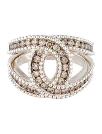 Charles Krypell 1.27ctw Diamond Eclipse Ring