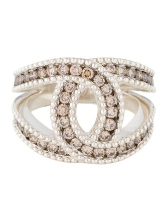 Charles Krypell 1.27ctw Diamond Eclipse Ring