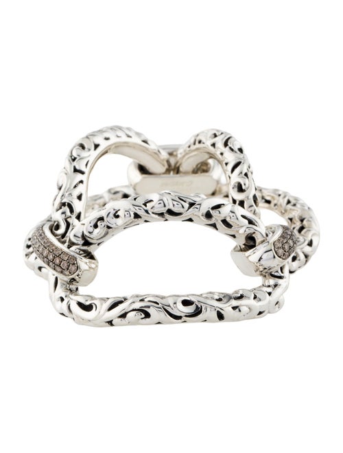 Charles Krypell Diamond Link Bracelet