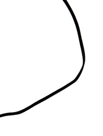 Charles Krypell Suede Cord Necklace