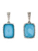 Charles Krypell Quartz Doublet Drop Earrings