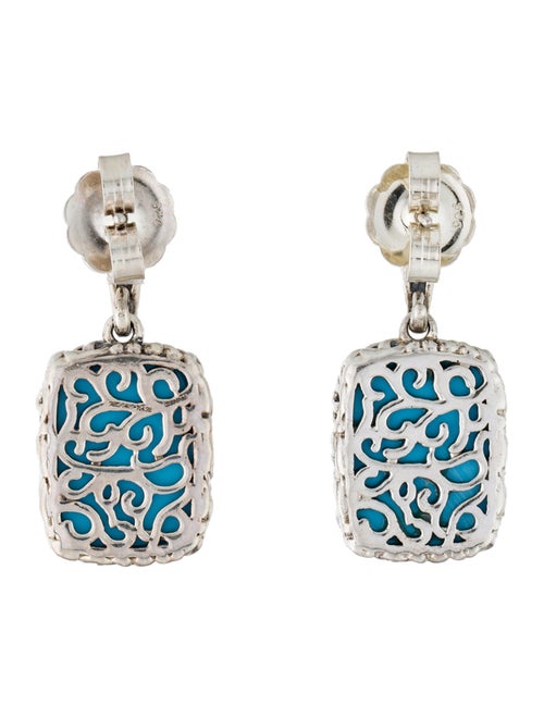 Charles Krypell Quartz Doublet Drop Earrings