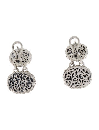 Charles Krypell Quartz Doublet Drop Earrings