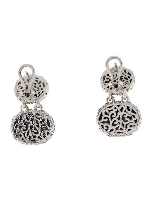 Charles Krypell Quartz Doublet Drop Earrings