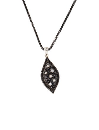 Charles Krypell Sapphire Starlight Pendant Necklace