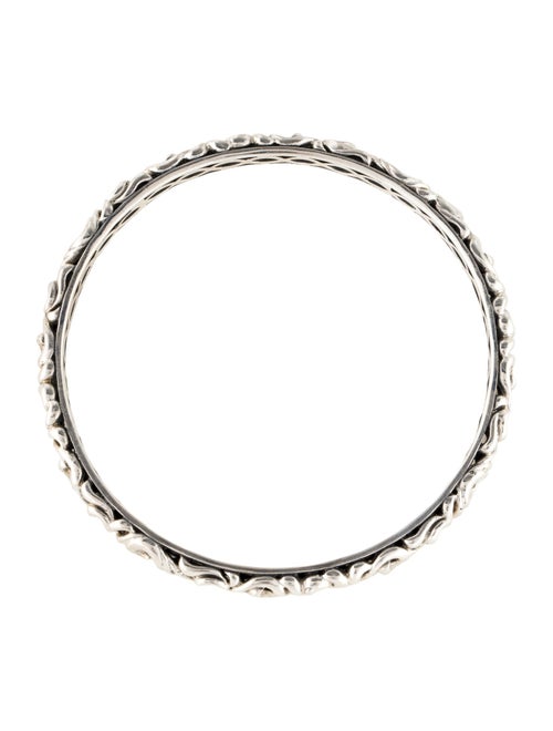 Charles Krypell Vine Motif 'I ♡ YOU TOMORROW' Bangle Bracelet