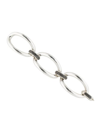 Charles Krypell Diamond Link Bracelet