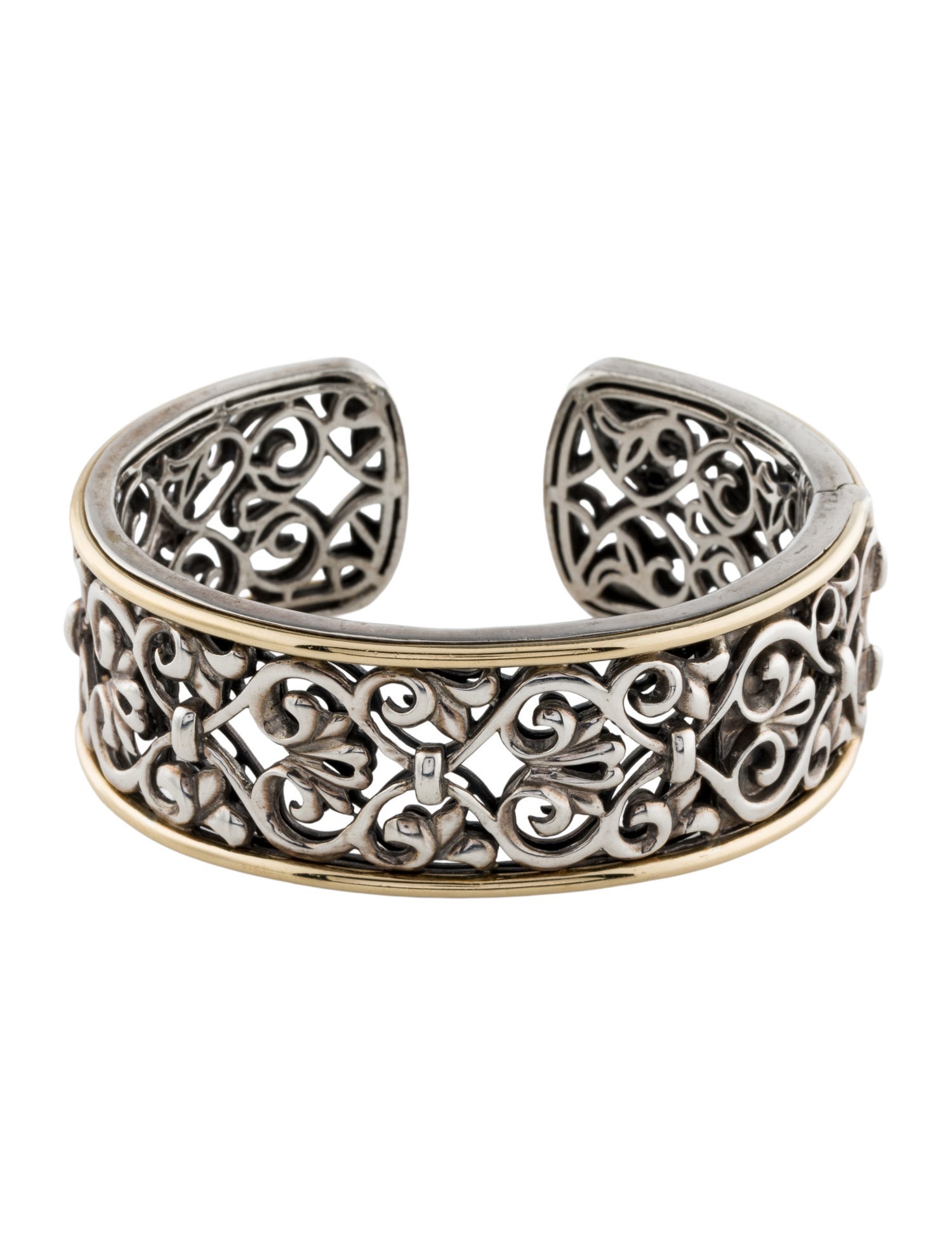 Charles Krypell Filigree Cuff Bracelet