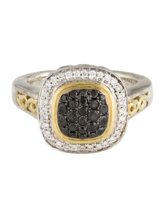 Charles Krypell Diamond Cocktail Ring