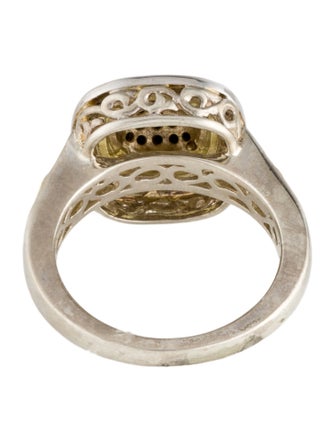 Charles Krypell Diamond Cocktail Ring