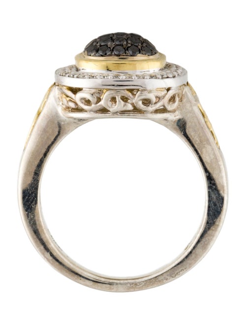 Charles Krypell Diamond Cocktail Ring