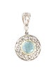 Charles Krypell Topaz Ivy Pendant
