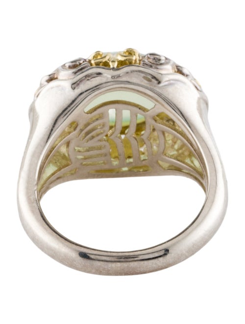 Charles Krypell Chalcedony Cocktail Ring