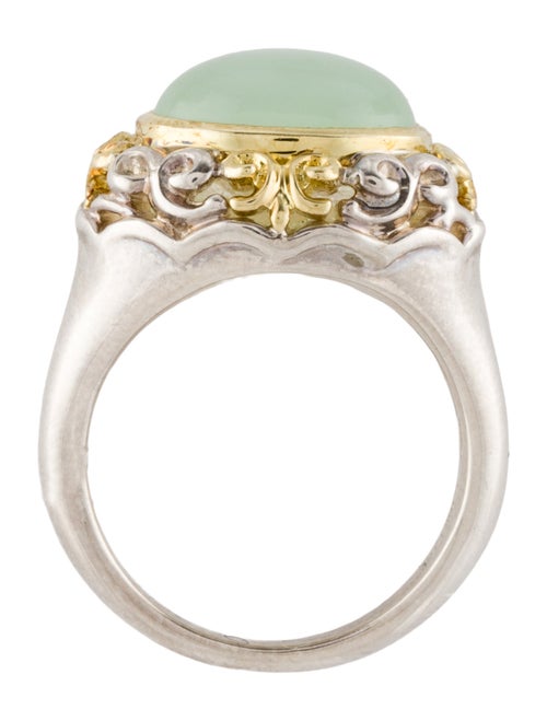 Charles Krypell Chalcedony Cocktail Ring