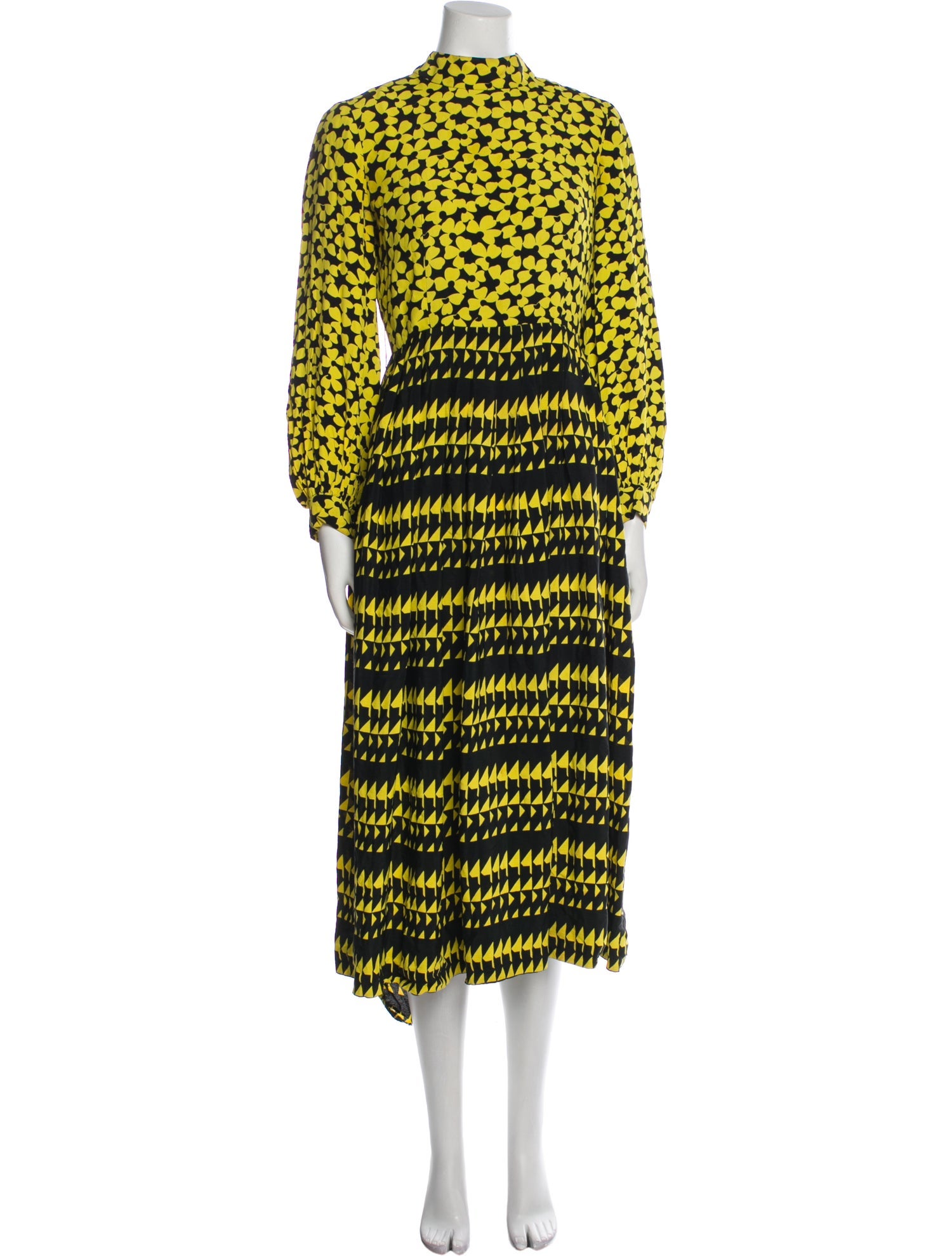 Claudia Li Printed Long Dress