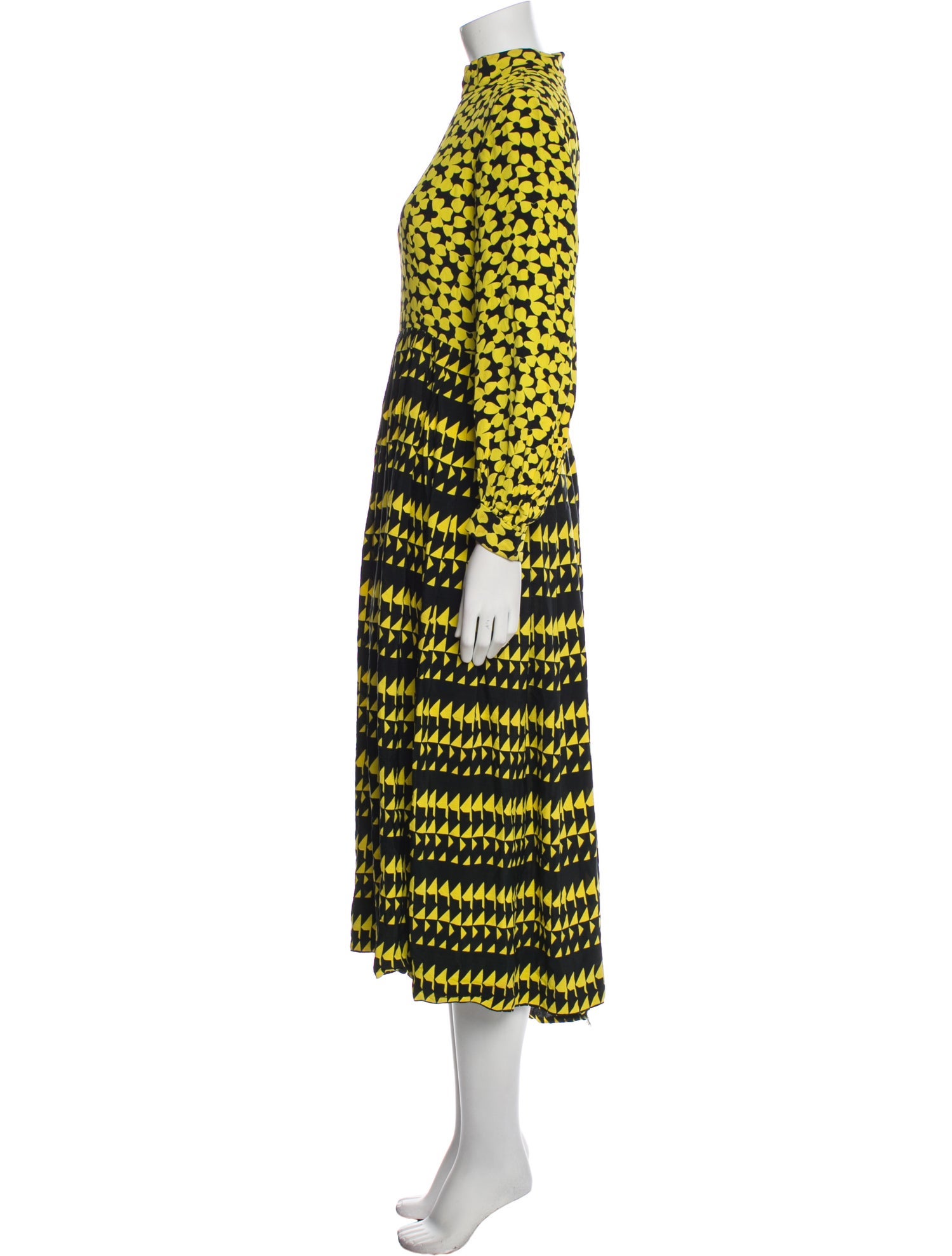 Claudia Li Printed Long Dress